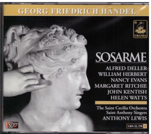 Handel sosarme anthony - handel:, /