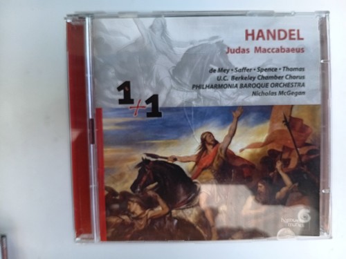 Handel judas maccabaeus - cd,,