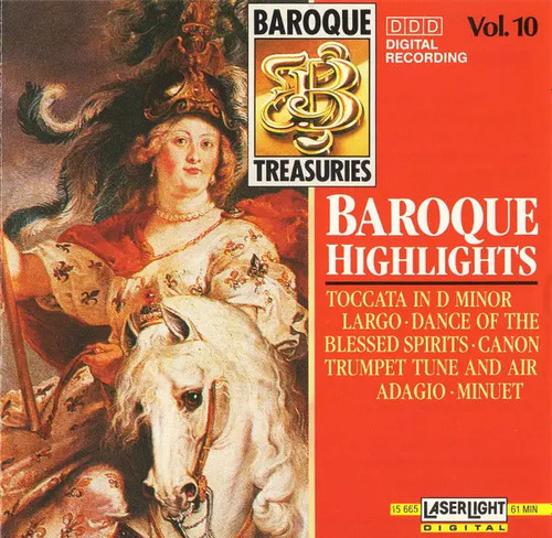 Bach handel o baroque - cd,