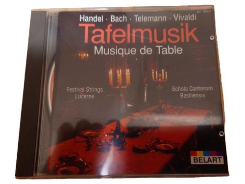 Tafelmusik handel bach - cd,