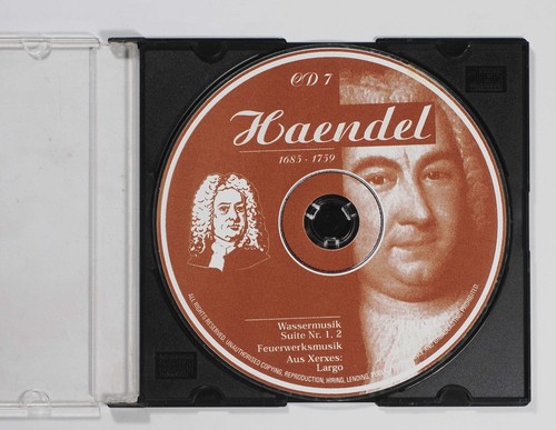 Klassik haendel musik - cd, 7