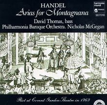Handel arias for montagn von - arias,