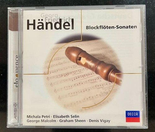 Händel blockflöten sonaten - händel:, blockflöten-sonaten