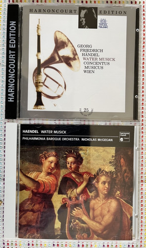 Händel wassermusik - 2x, händel: