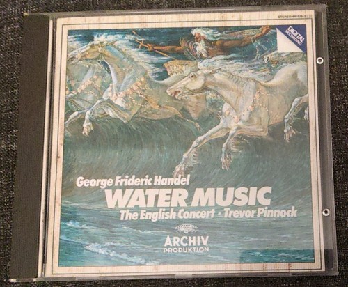 Handel water music cd - water,