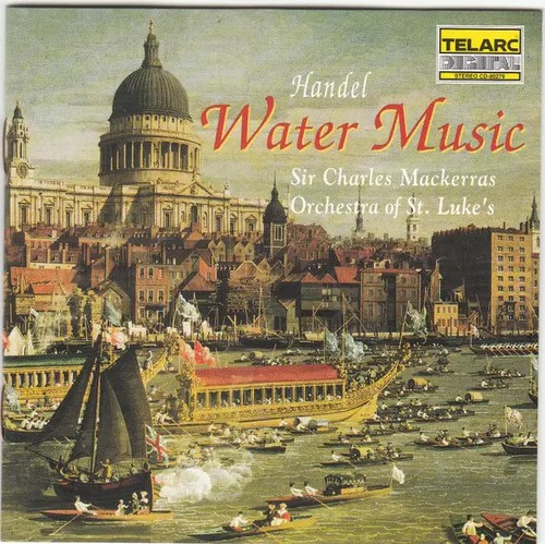 Händel water music - cd,